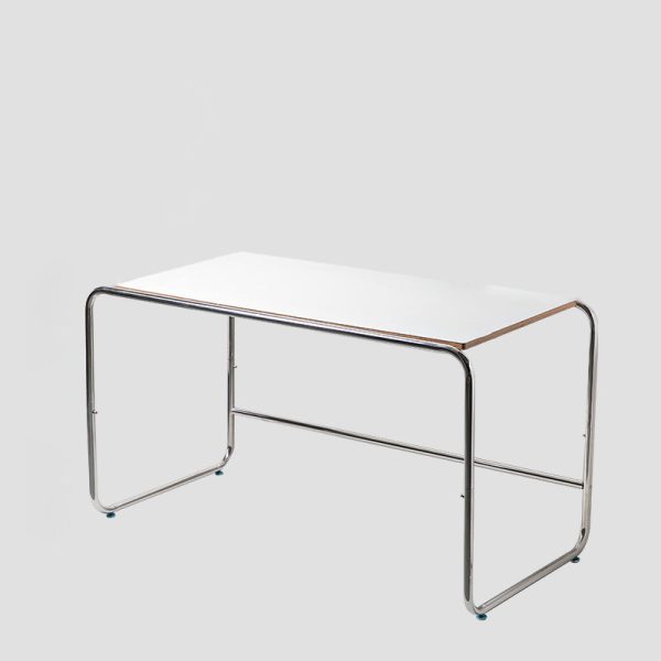 Modern Minimalist Rectangular MDF Stainless Steel Desks For Home Office - Image 19