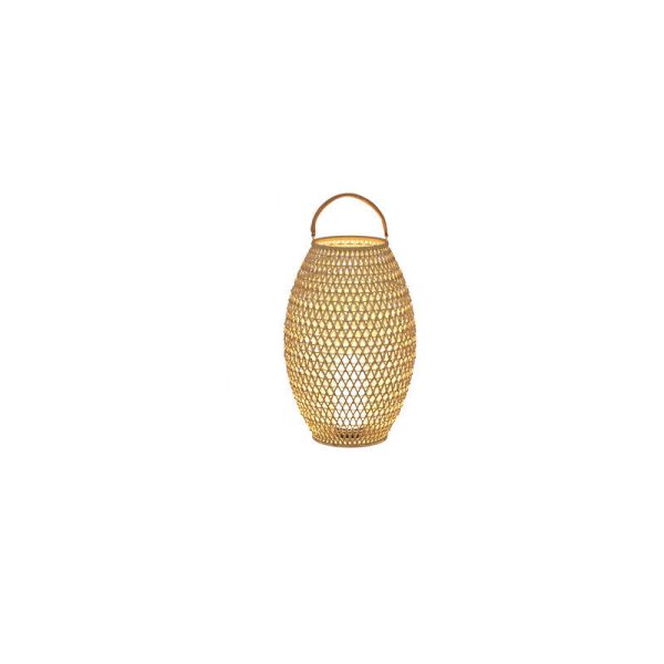 Outdoor Bamboo Weaving Portable Waterproof 1-Light Garden Landscape Light - Image 13