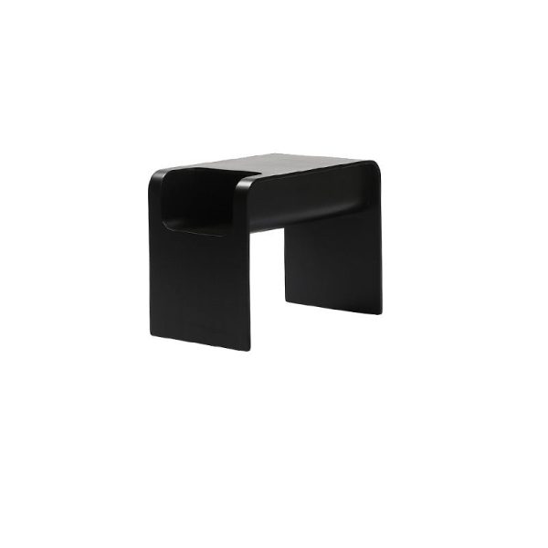 Modern Minimalist Rectangular Solid Wood End Table Storage For Living Room - Image 21