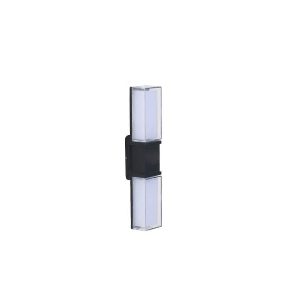 Modern Simple Rectangular Aluminum PC Induction Outdoor Waterproof LED Wall Sconce Lamp - Image 7