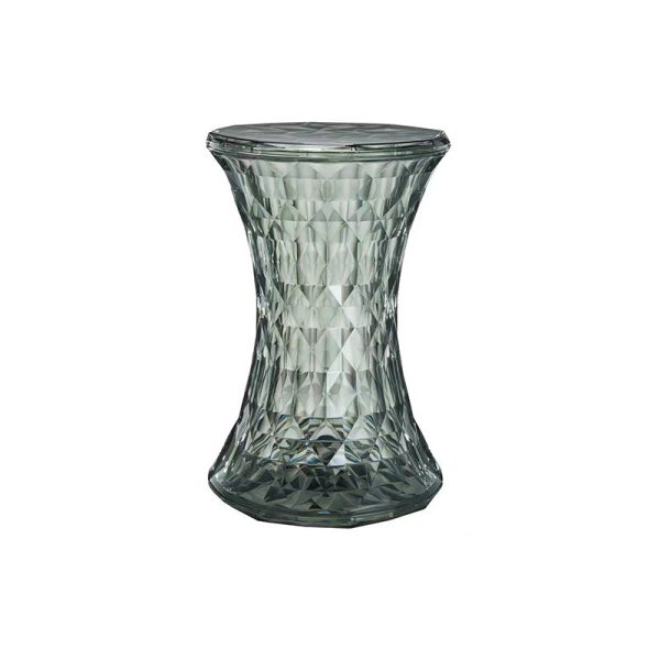 Contemporary Nordic Column Acrylic Chair Backless Armless For Living Room - Image 18