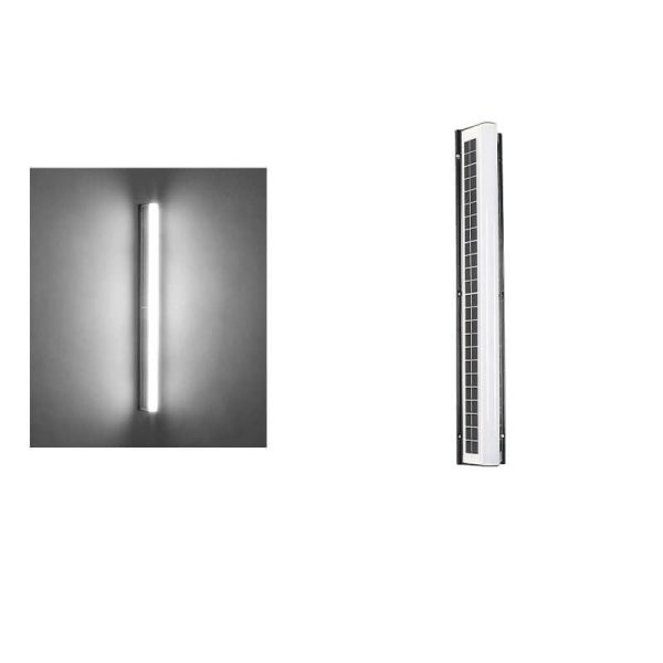 Modern Long Acrylic Solar LED Waterproof Outdoor Garden Wall Light - Image 20