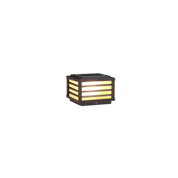 Solar Square Post Head Light Outdoor Patio Waterproof Post Head Light - Image 16
