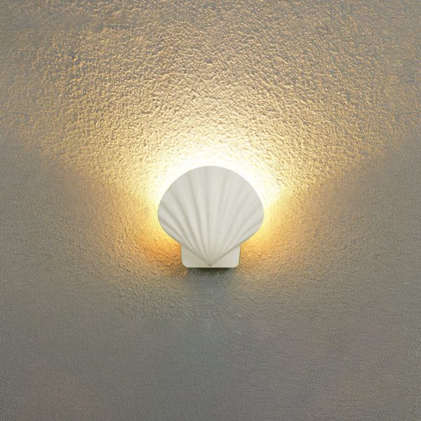 Outdoor Creative Shell Design Aluminum LED Waterproof Wall Sconce Lamp - Image 10