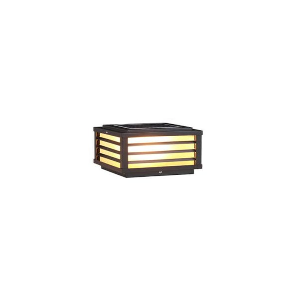 Solar Square Post Head Light Outdoor Patio Waterproof Post Head Light - Image 18