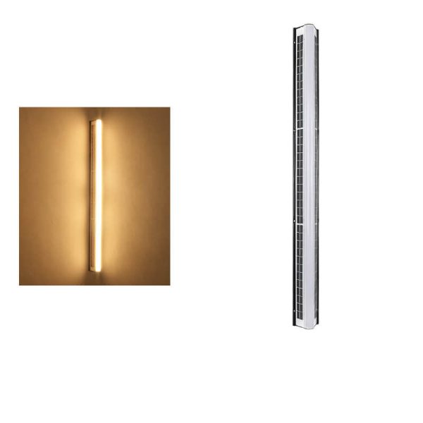 Modern Long Acrylic Solar LED Waterproof Outdoor Garden Wall Light - Image 25