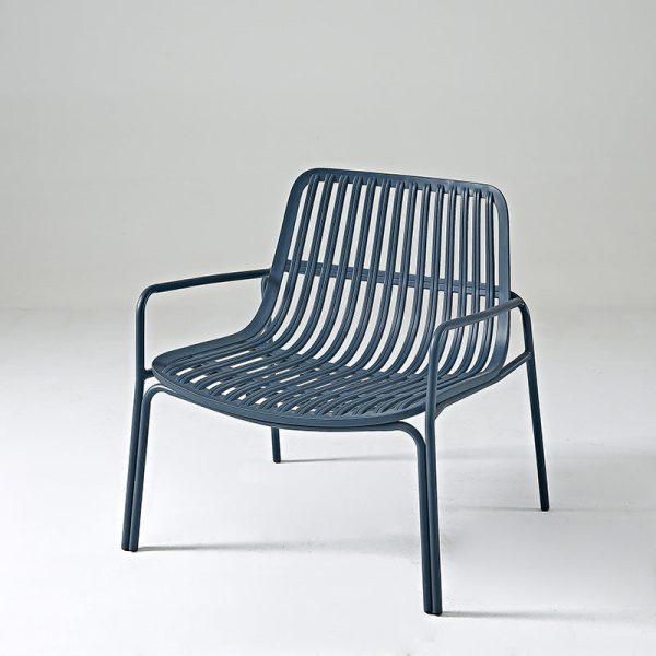 Contemporary Nordic Rectangular Steel Chair Backrest Armrest For Living Room - Image 10