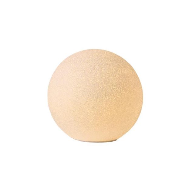Resin Round Ball Moon LED Waterproof White Modern Outdoor Light Fence Lights - Image 7