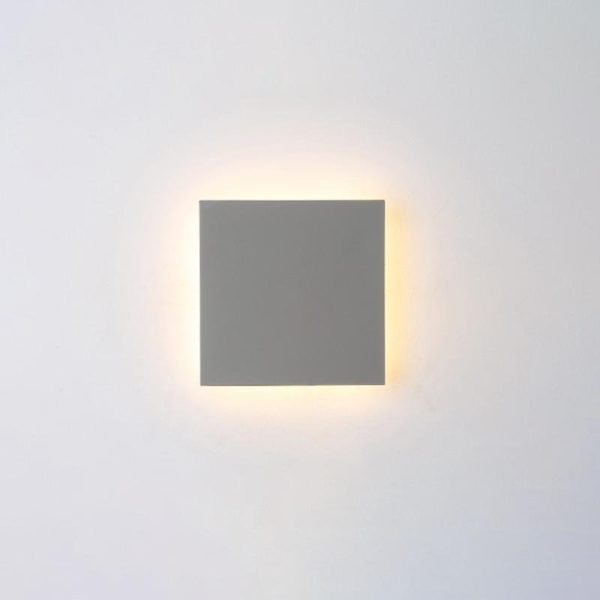 Modern Waterproof LED Outdoor Wall Lights in Flat and Square Designs - Image 9