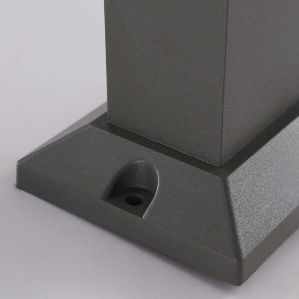 Sleek Cuboid Black Aluminum LED Pathway Lights Waterproof and Minimalist Design - Image 10