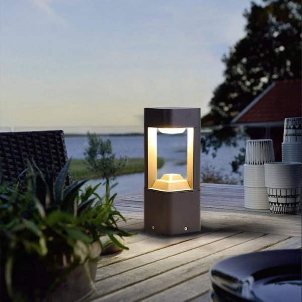 Creative Aluminum Waterproof Black Modern Pathway Lights Outdoor Light - Image 2