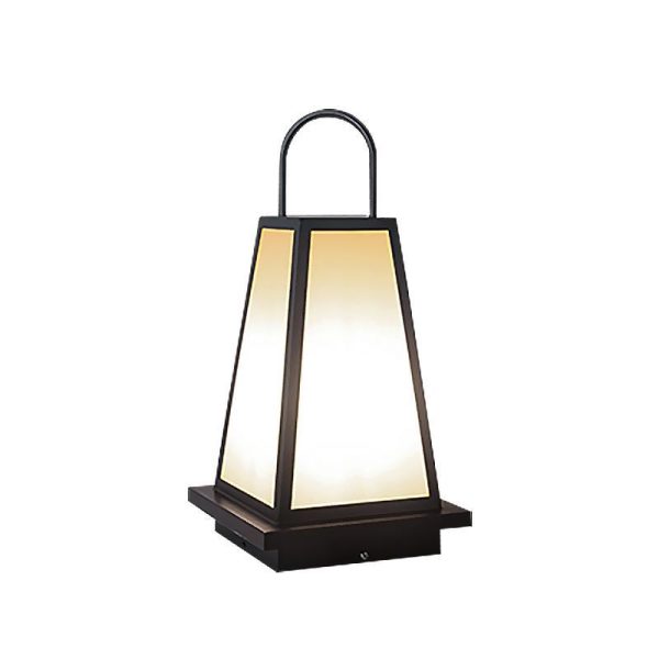 Waterproof LED Black Retro Outdoor Light Lanterns Garden Lights - Image 5