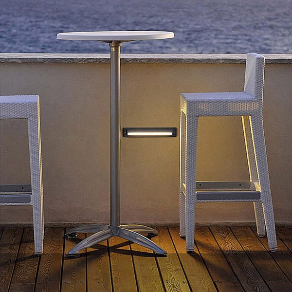 Long Strip Embedded Wall Light Corner Lights for Outdoor Garden Steps - Image 5
