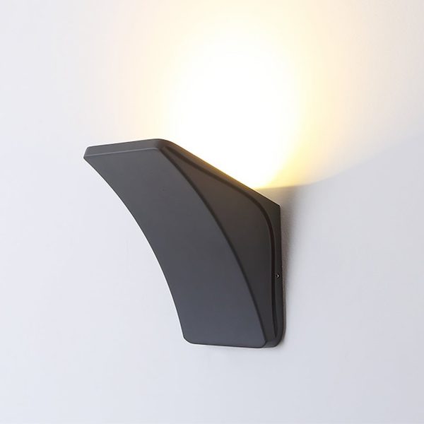 Unique LED 12W Black Modern Wall Sconces Wall Lamp Outdoor Wall Lights - Image 4