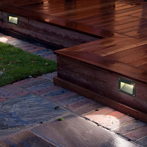 Modern Minimalist Waterproof Embedded Step Lights Wall Decorative Lamp for Outdoor Stairway - Image 4