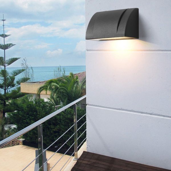 Modern Minimalist Waterproof Outdoor LED Wall Light for Patio Balcony Garden - Image 3