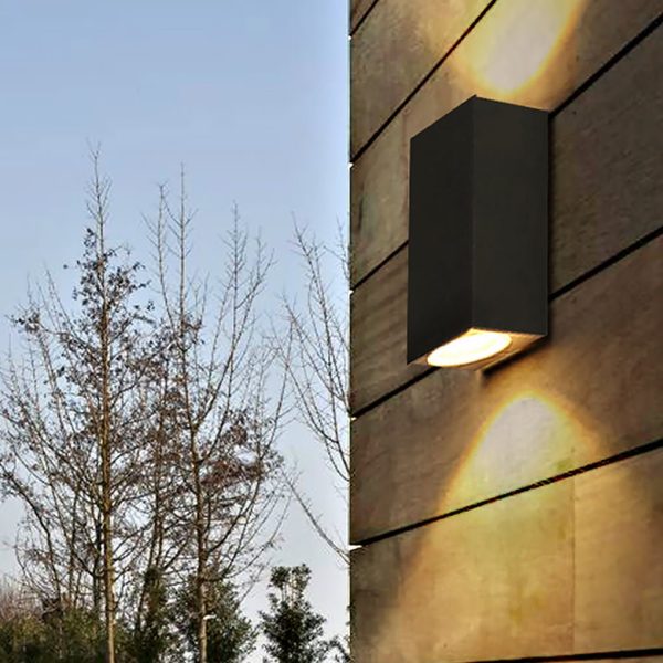 Modern Square Design Outdoor Waterproof Wall Light for Villa Courtyard Balcony - Image 5