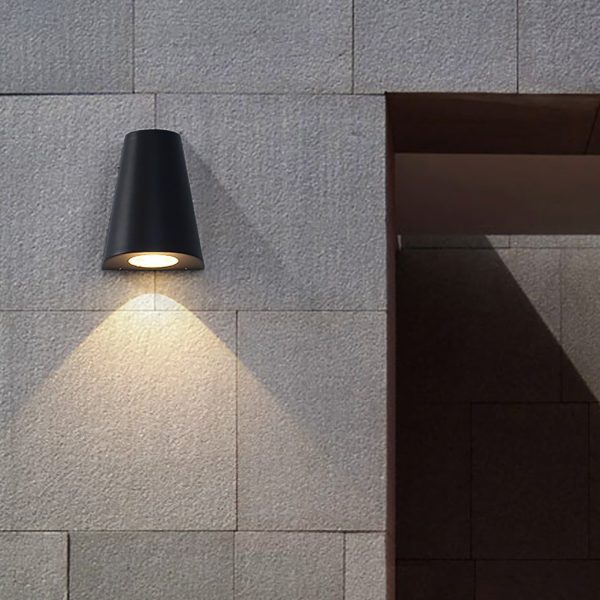 Nordic Minimalist Outdoor LED Waterproof Wall Light for Courtyard Aisle Balcony - Image 3