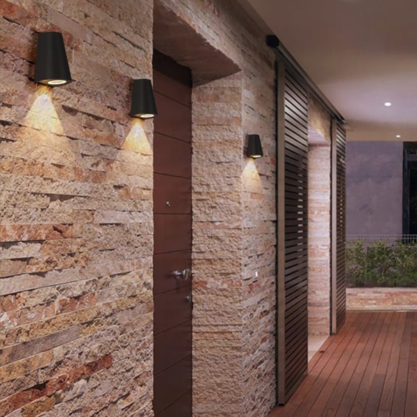 Nordic Minimalist Outdoor LED Waterproof Wall Light for Courtyard Aisle Balcony - Image 4