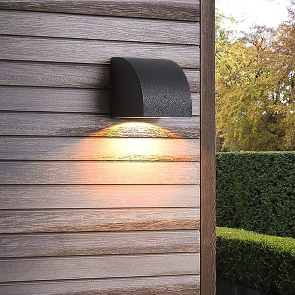 Waterproof Geometric Shaped Nordic Outdoor Wall Lights Wall Sconce Lighting - Image 3