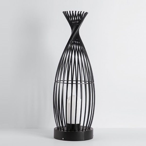Industrial Courtyard Waterproof Caged LED Floor Lamp - Image 15