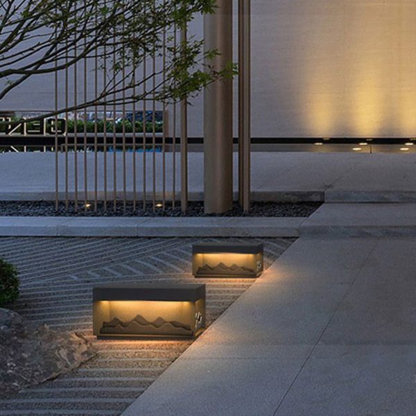 Outdoor Energy-saving Waterproof Garden Lamp Post Lamp Landscape Lighting - Image 3