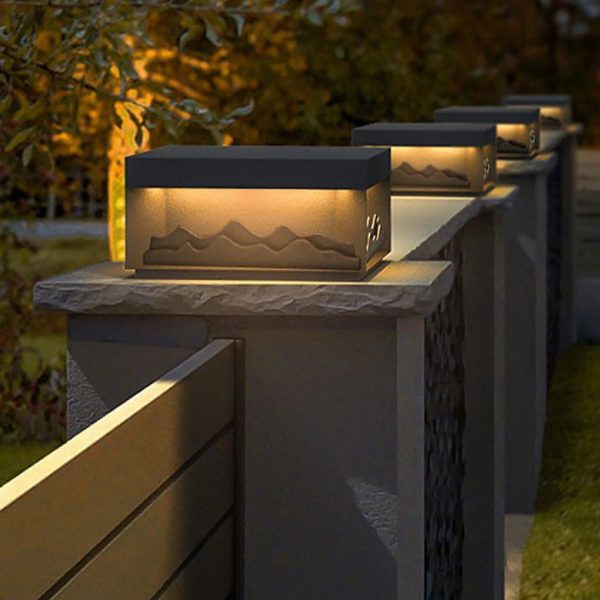 Outdoor Energy-saving Waterproof Garden Lamp Post Lamp Landscape Lighting - Image 4