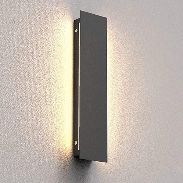Outdoor Modern Waterproof Long Strip Bright LED Wall Light for Villa Courtyard - Image 7
