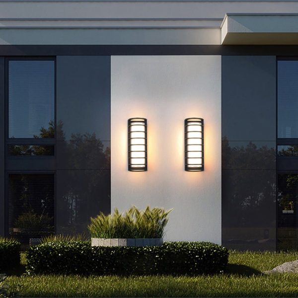 Outdoor Waterproof Double-layer Lampshade Gate Column Exterior Wall Sconces - Image 5