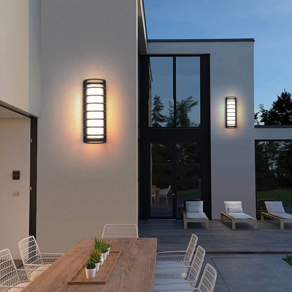 Outdoor Waterproof Double-layer Lampshade Gate Column Exterior Wall Sconces - Image 7