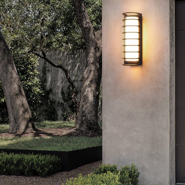 Outdoor Waterproof Double-layer Lampshade Gate Column Exterior Wall Sconces - Image 2
