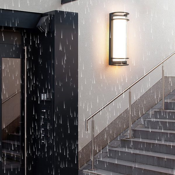 Outdoor Waterproof Double-layer Lampshade Gate Column Exterior Wall Sconces - Image 3