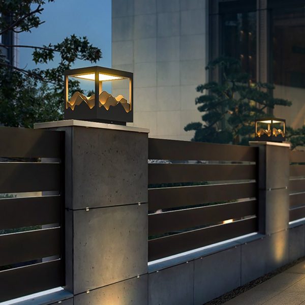 Outdoor Waterproof LED Courtyard Atmosphere Lamp Three-dimensional Landscape Design Courtyard Lamp - Image 2
