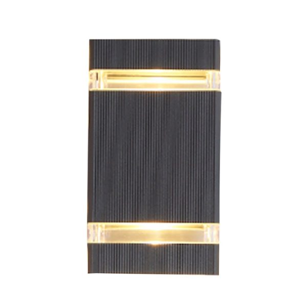 Square Round Waterproof Up And Down Lighting LED Modern Wall Sconces - Image 11