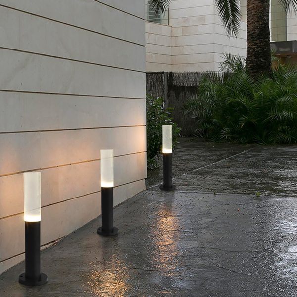 Transparent Acrylic Shade Aluminum Waterproof Modern Pathway Lights - Image 2