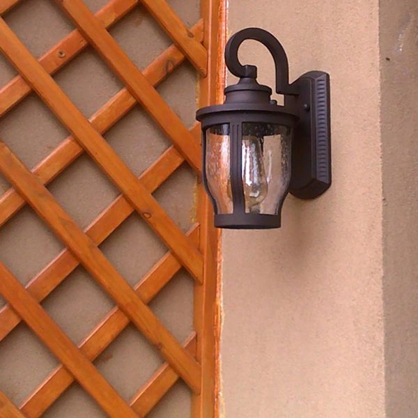 Retro Creative Waterproof Bubbles Glass Vintage Outdoor Wall Lights - Image 3