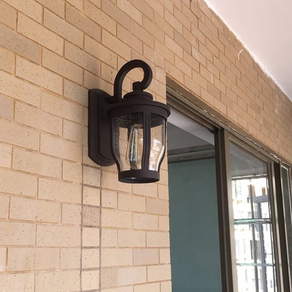 Retro Creative Waterproof Bubbles Glass Vintage Outdoor Wall Lights - Image 2