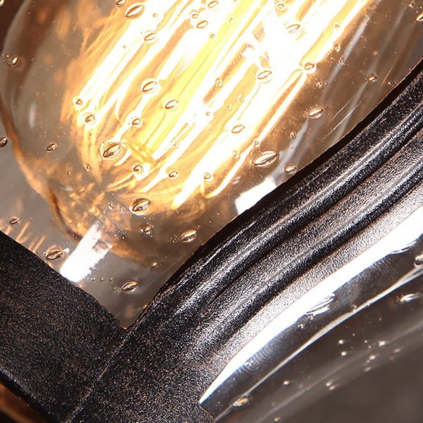 Retro Creative Waterproof Bubbles Glass Vintage Outdoor Wall Lights - Image 7