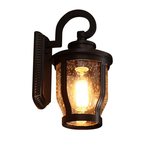 Retro Creative Waterproof Bubbles Glass Vintage Outdoor Wall Lights - Image 12