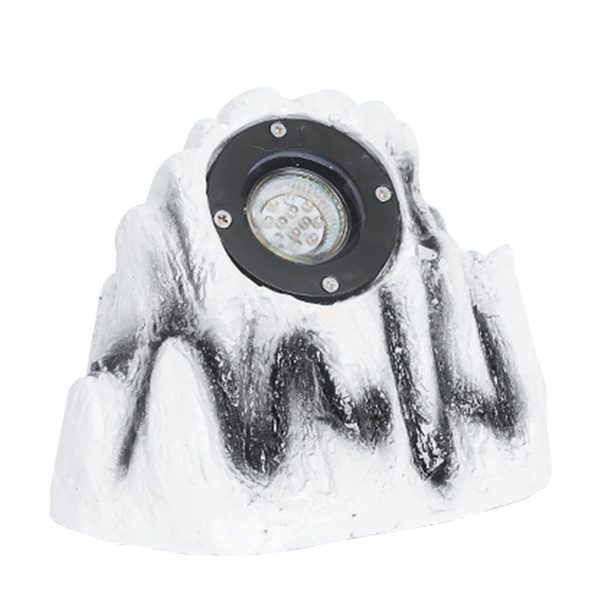 Resin Stone-Inspired Warm LED Garden Light Outdoor Illumination - Image 9