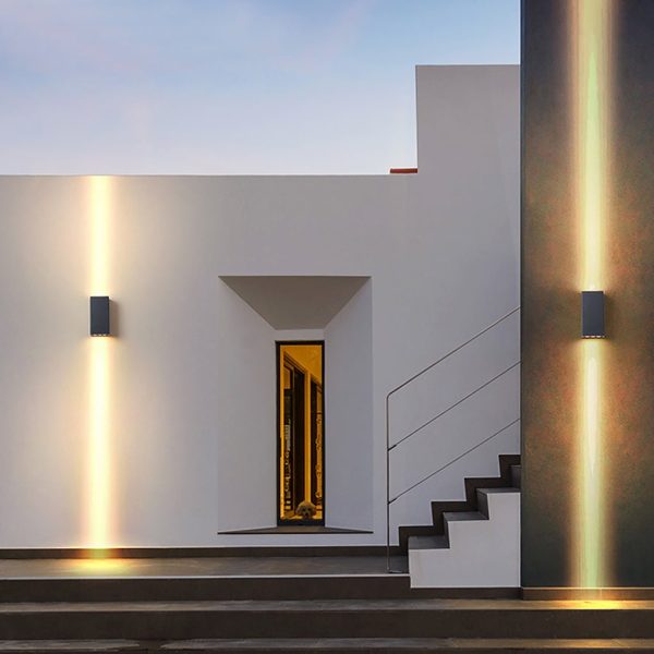 Two Light Effect Optional Waterproof LED Wall Light for Outdoor Villa Courtyard - Image 6