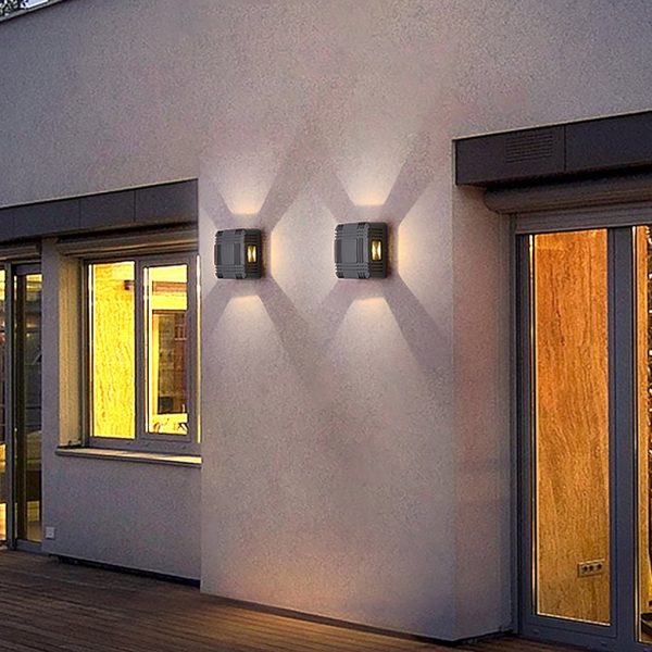 Unique Design Outdoor LED Waterproof Wall Light for Villa Gate Balcony - Image 3