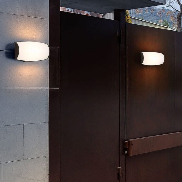 Unique Double-layer Lampshade Waterproof Outdoor LED Wall Lamp for Villa Courtyard Balcony - Image 6