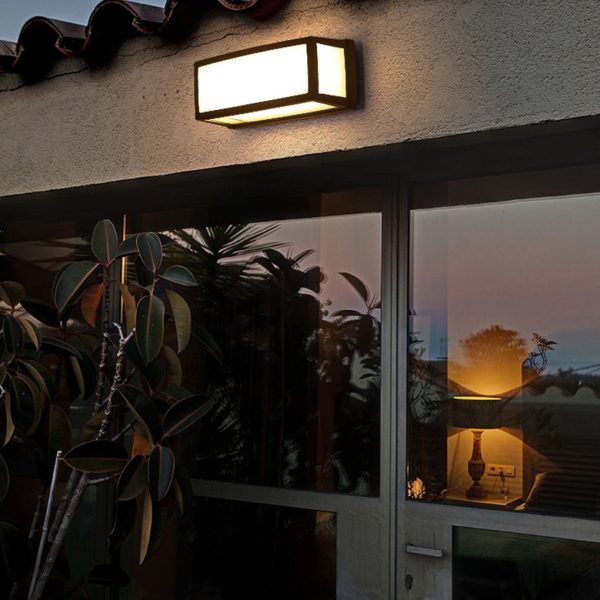 Unique Double-layer Lampshade Waterproof Outdoor LED Wall Lamp for Villa Courtyard Balcony - Image 5