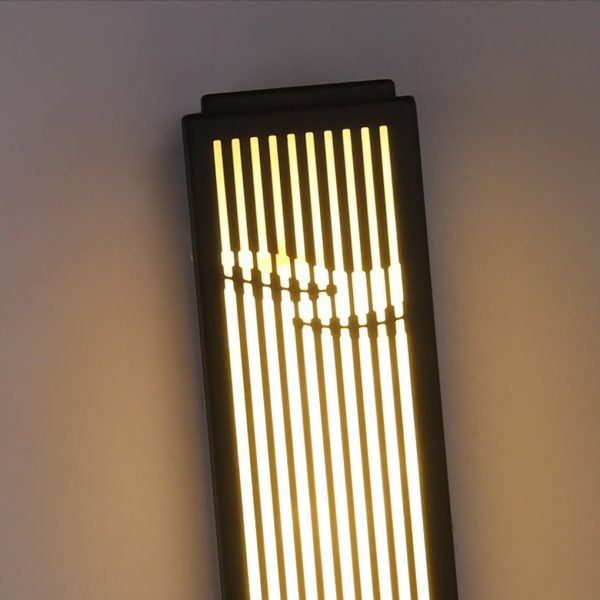 Waterproof Villa Courtyard Gate Unique Hollowed Design Wall Lamp for Outdoor - Image 12